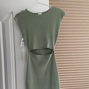 Wilfred Free cut out knit Mini Dress